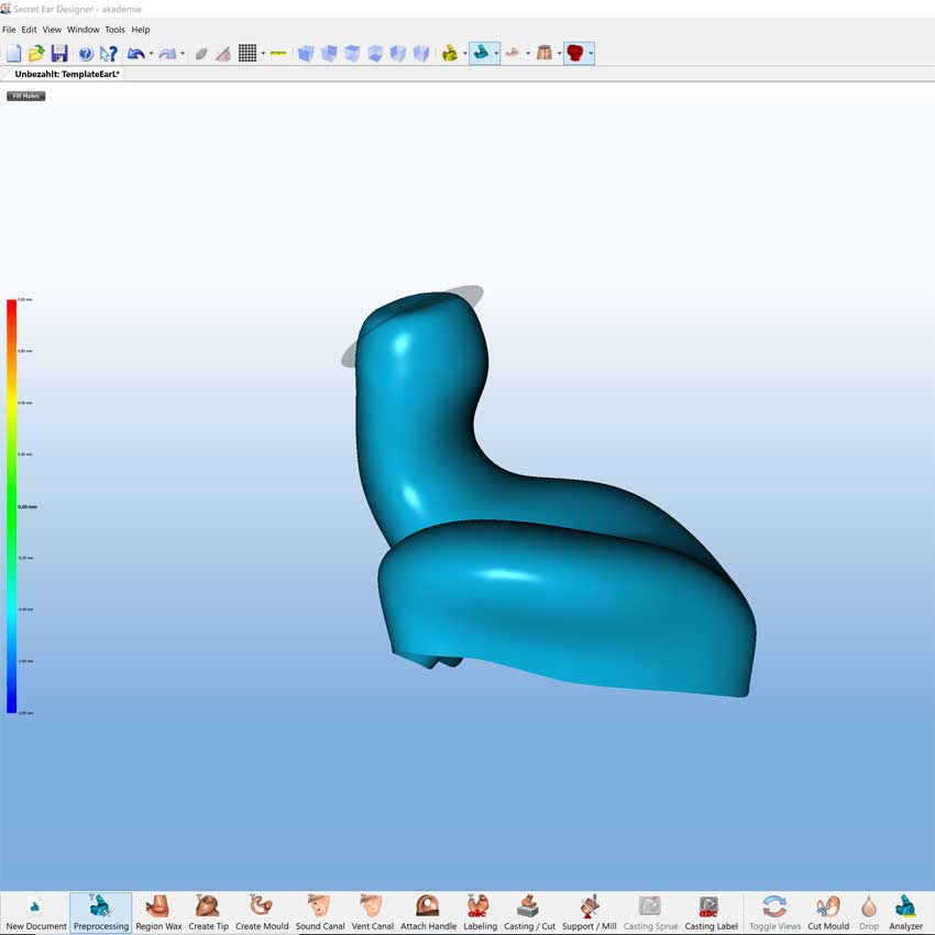 Otoplastik 3D-Workshop
