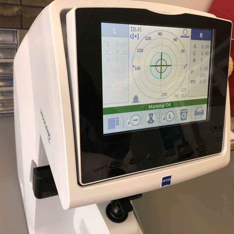 ZEISS VISULENS 500 Bedienungsanleitung
