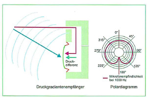 Richtmikrofon inkl. Polardiagramm