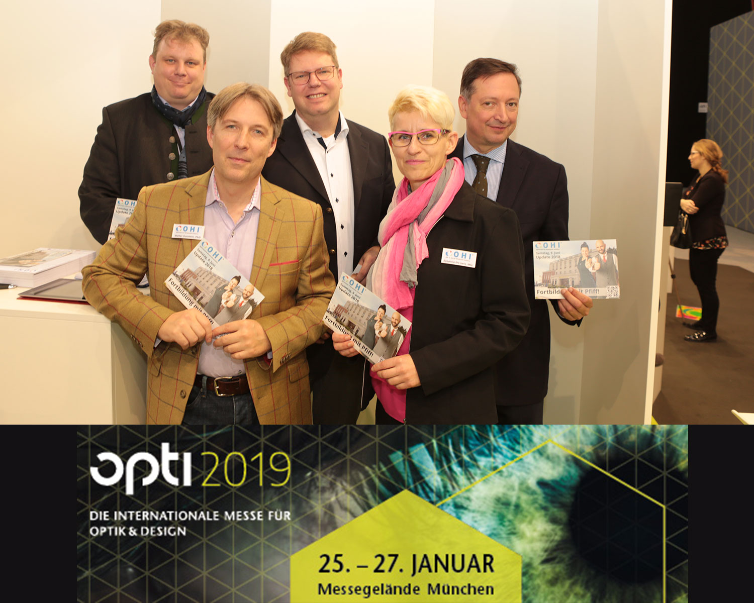 Besuchen Sie die OHI auf der opti 2019 in München Besuchen Sie die OHI auf der opti 2019 in München