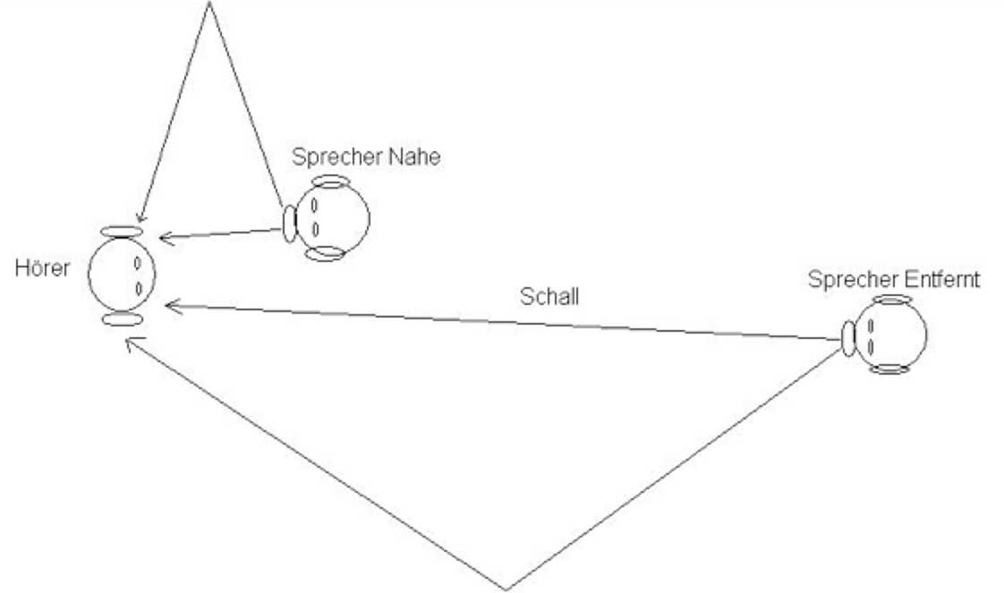 Raumakustik schematische Darstellung